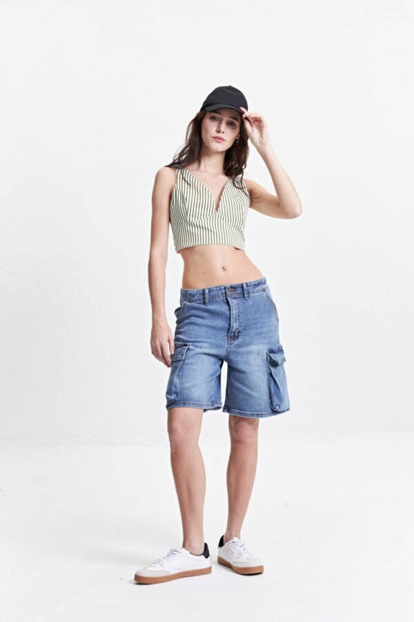 MISTRAL_AGUS_2_12113 SHORT JEAN CARGO