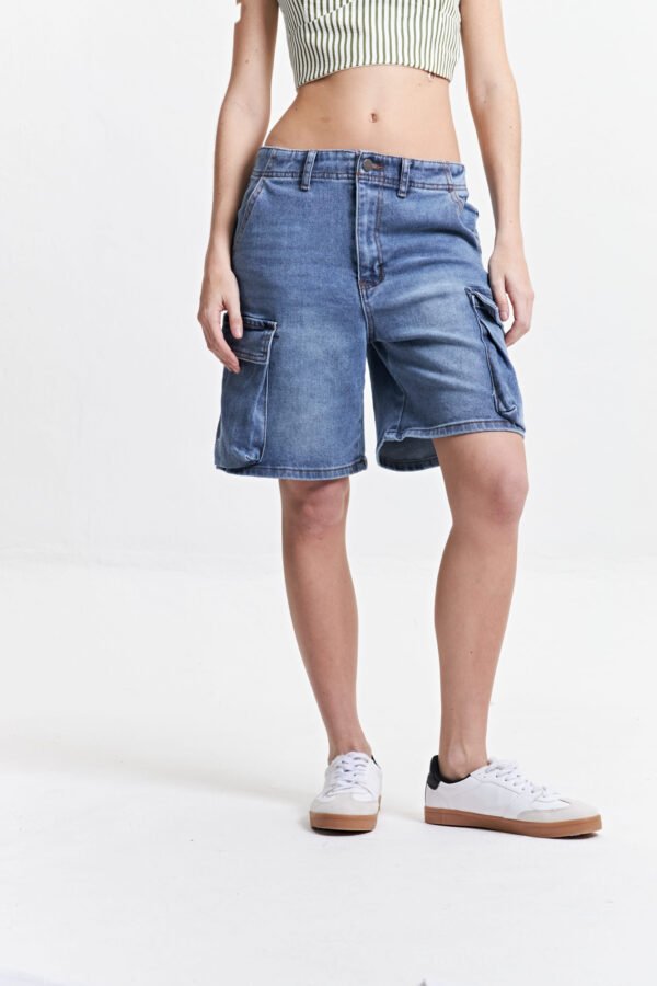 MISTRAL_AGUS_2_12114 SHORT JEAN CARGO