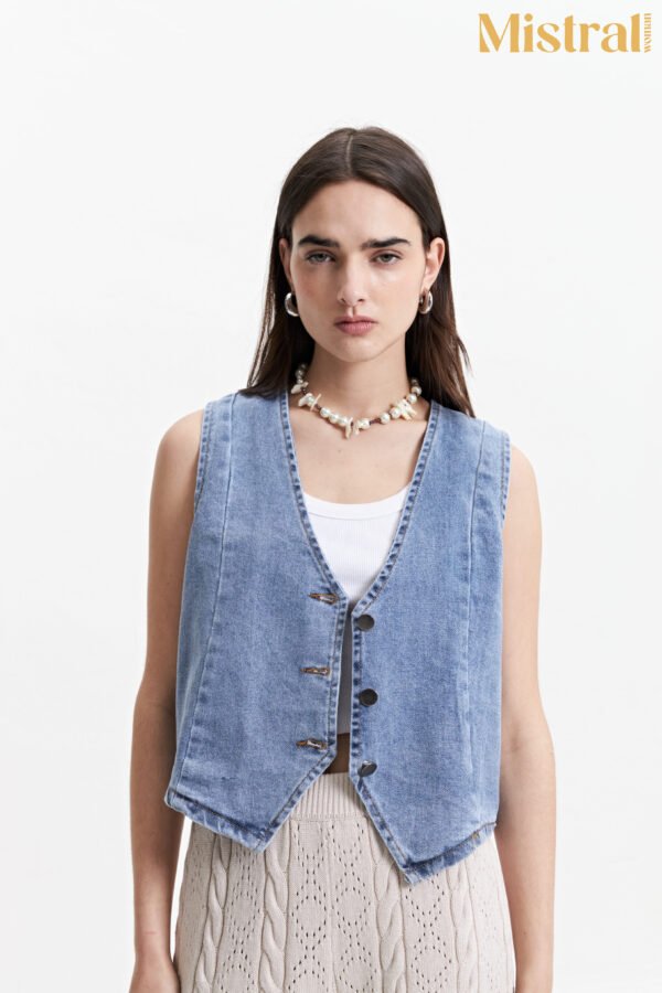 CHALECO JEAN VEGA